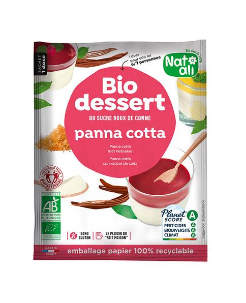 BIODESSERT PANNA COTTA