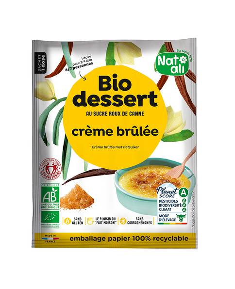 BIODESSERT CRÈME BRÛLÉE