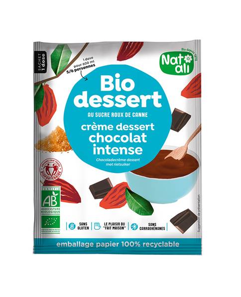 BIODESSERT Crème CHOCOLAT INTENSE