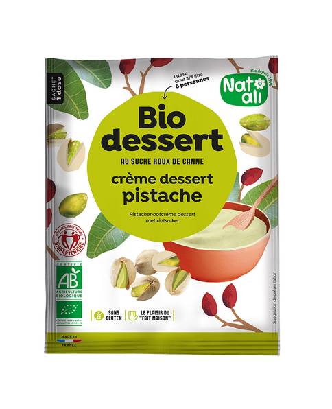 BIODESSERT Crème PISTACHE