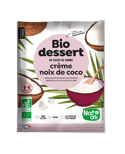 BIODESSERT Crème NOIX DE COCO NEW