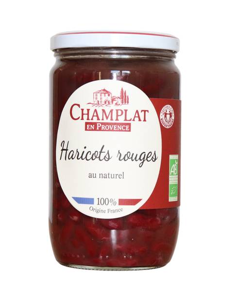 haricots rouges au naturel