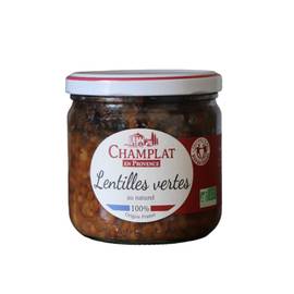 lentilles vertes au naturel