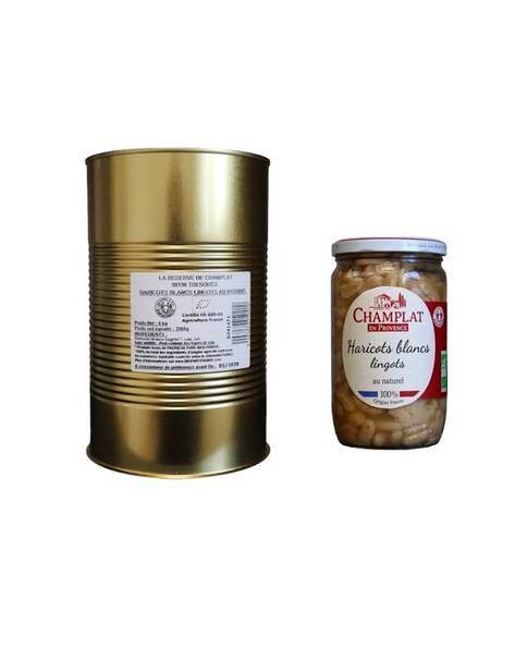 haricots blancs lingots au naturel