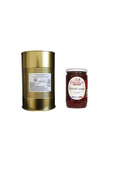 haricots rouges au naturel