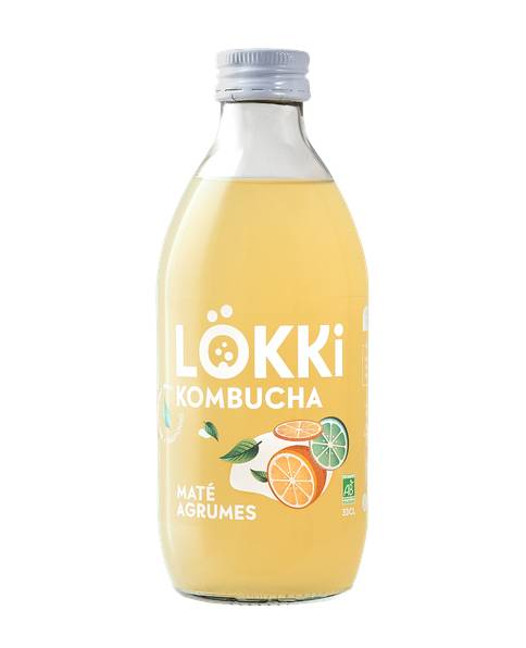 Kombucha Maté - Agrumes