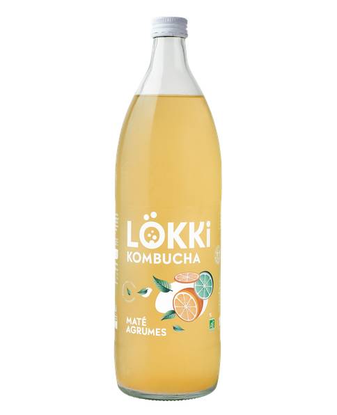 Kombucha Maté - Agrumes