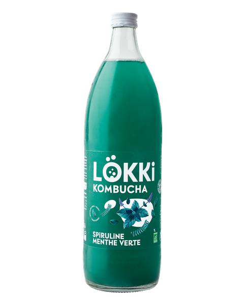 Kombucha Spiruline-Menthe Verte