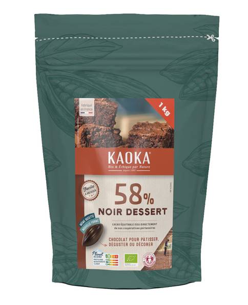 Chocolat Noir 58% Assemblage 1kg