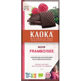 Tablette Dégustation Noir Framboises 100g