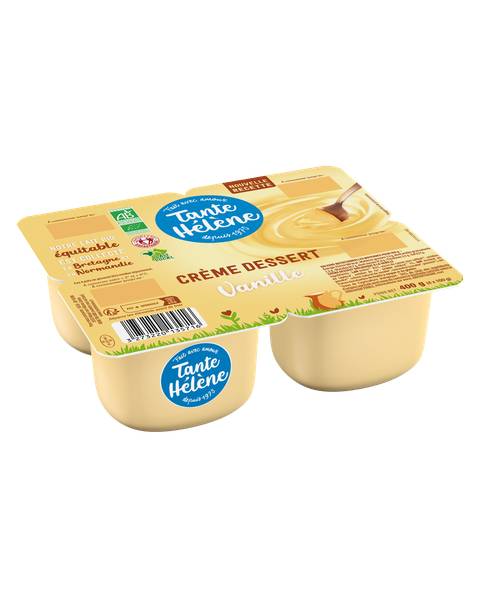 Crème dessert vanille 4x100g