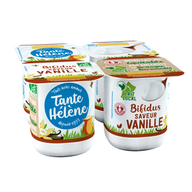 Bifidus sucré aromatisé Vanille 4x125g