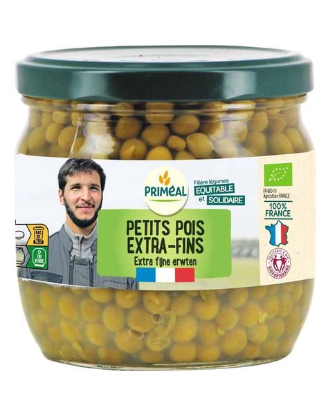 Petits pois extra-fins France 370ml