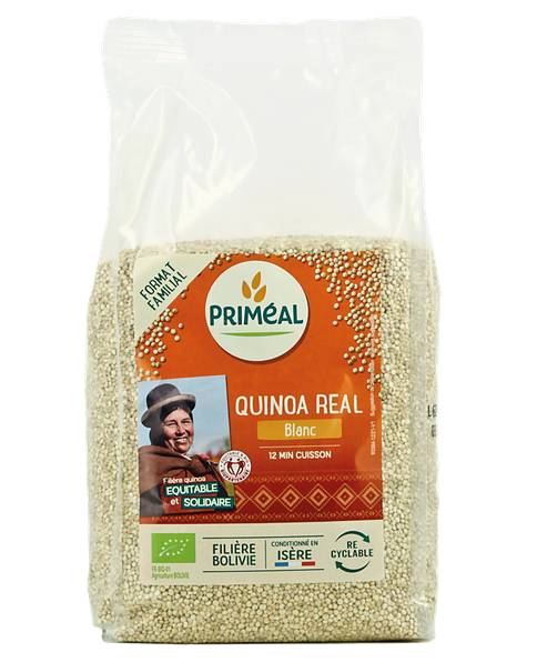 Quinoa Real blanc Équitable 1kg