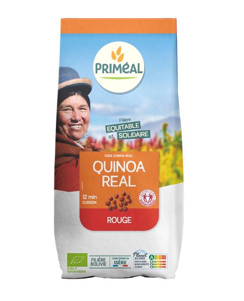 Quinoa Real rouge Équitable 500g