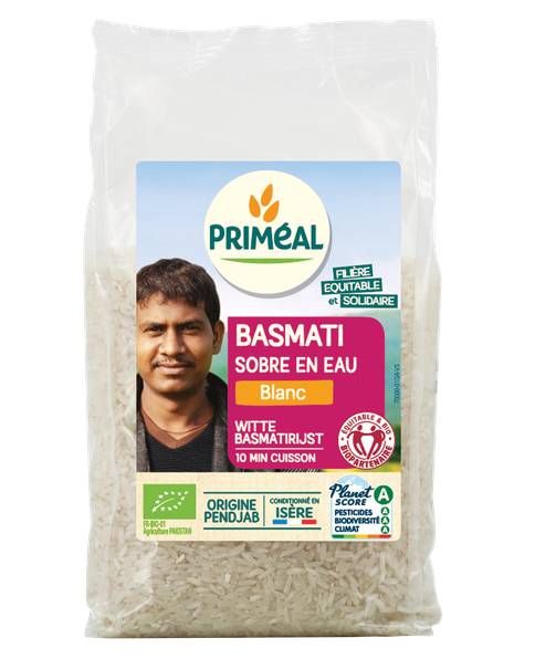 Riz Basmati sobre en eau Blanc 500g