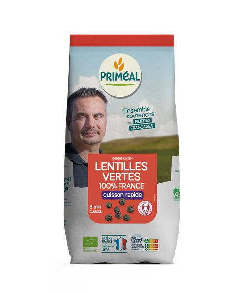 Lentilles Vertes Cuisson Facile France 300g