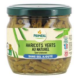 Haricots verts au naturel sans sel ajouté France 370mL