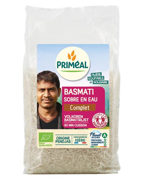 Riz Basmati sobre en eau Complet 500g