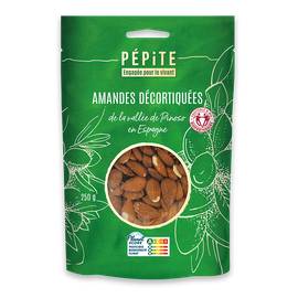 Amandes décortiquées d'Espagne