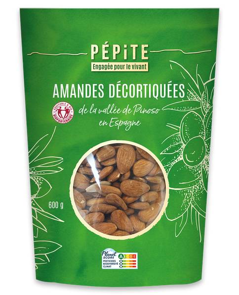 Amandes décortiquées d'Espagne