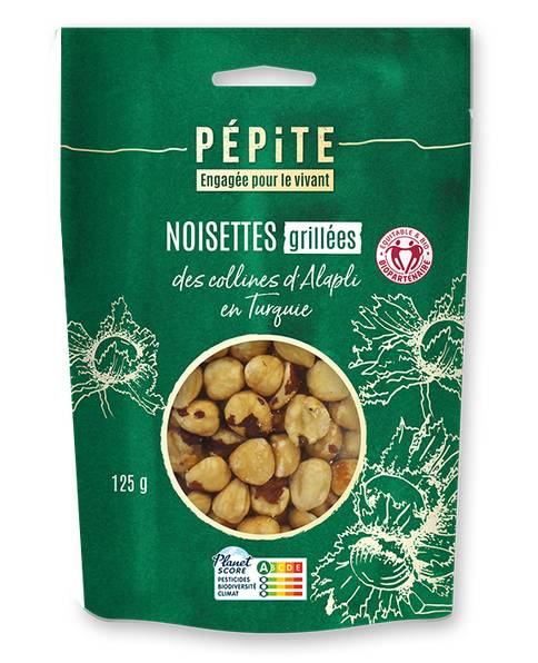 Noisettes grillées de Turquie