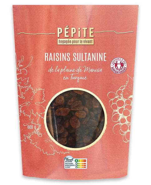 Raisins sultanines de Turquie