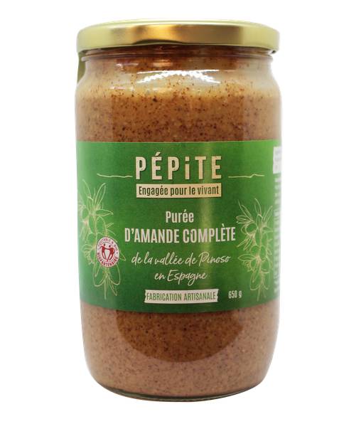 Purée d'amande complète Espagne