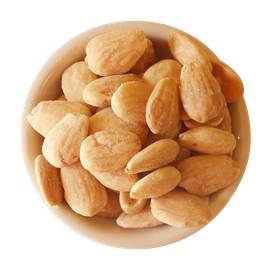 Amandes émondées toastées salées