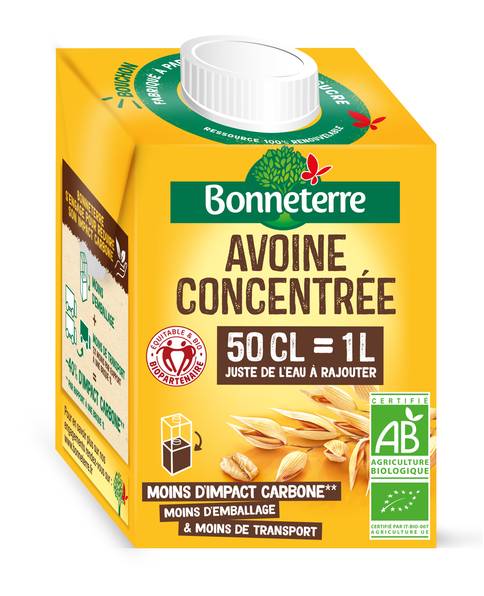 Boisson avoine concentrée