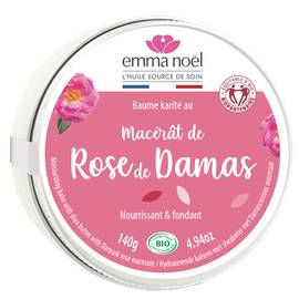 Baume karité rose de Damas Bio Equitable