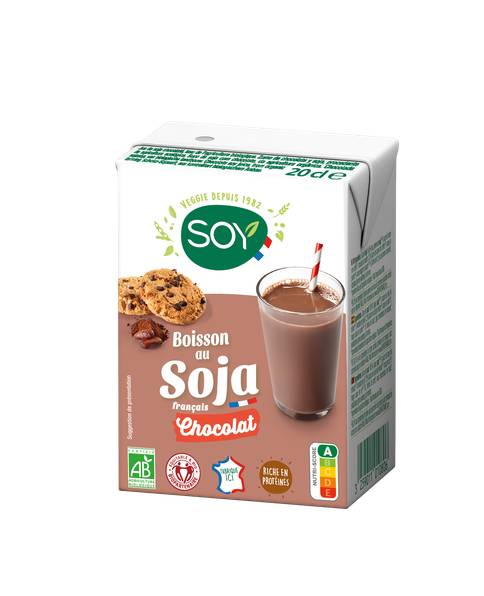 Boisson au soja français chocolat 20 cl