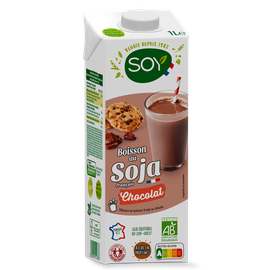 Boisson au soja français chocolat 1 l