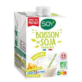 Boisson au soja français Nature 50 cl