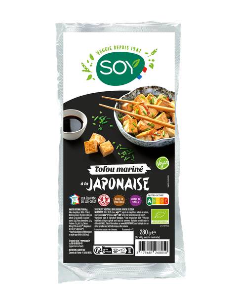 Tofou mariné à la Japonaise