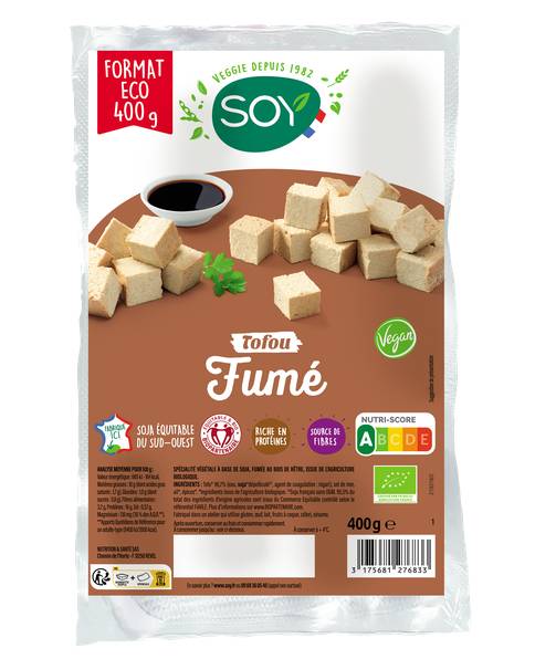 Tofou fumé - SOY 400g