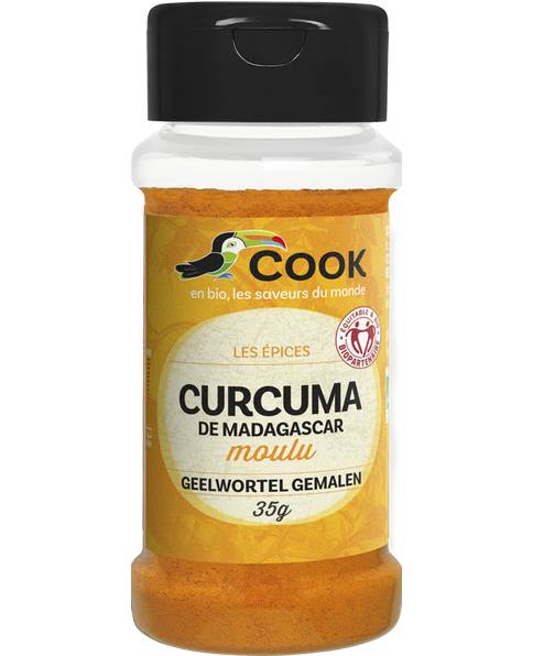 Curcuma moulu