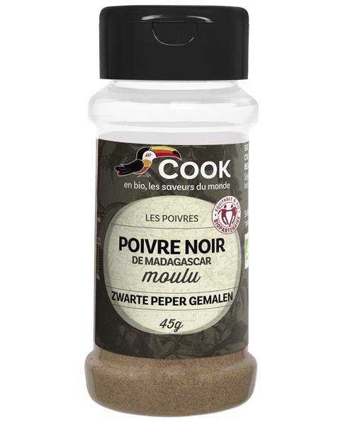 Poivre noir moulu