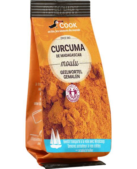 Curcuma moulu