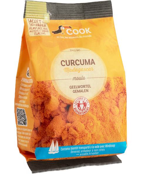 Curcuma moulu