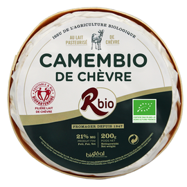 Camembio de chèvre-labellisée AB