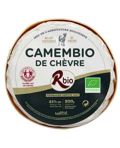 Camembio de chèvre-labellisée AB