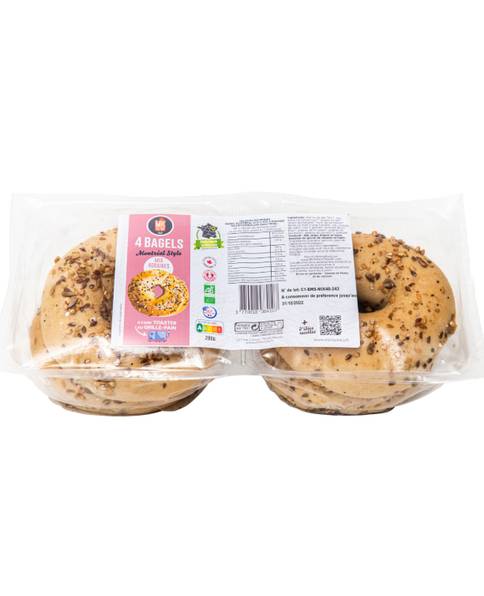 Bagel Montreal Style Mix 4Graines