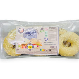 Minis bagels panachés - Pavot sésame