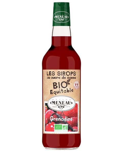 Sirop au sucre de canne BIO Equitable grenadine