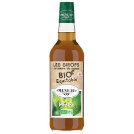 Sirop au sucre de canne BIO Equitable menthe