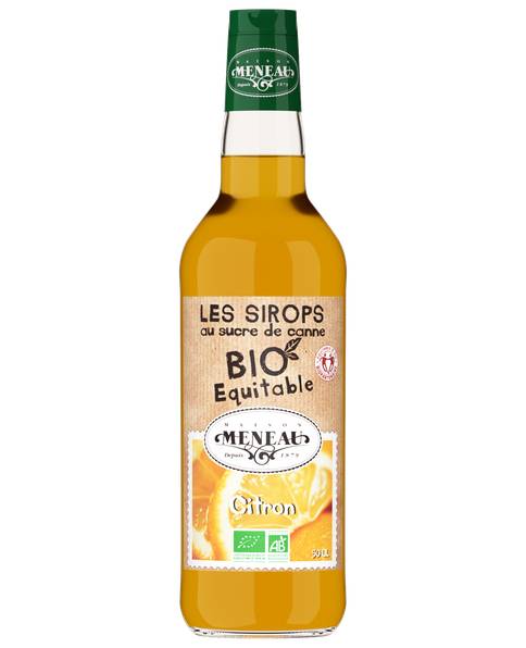 Sirop au sucre de canne BIO Equitable citron