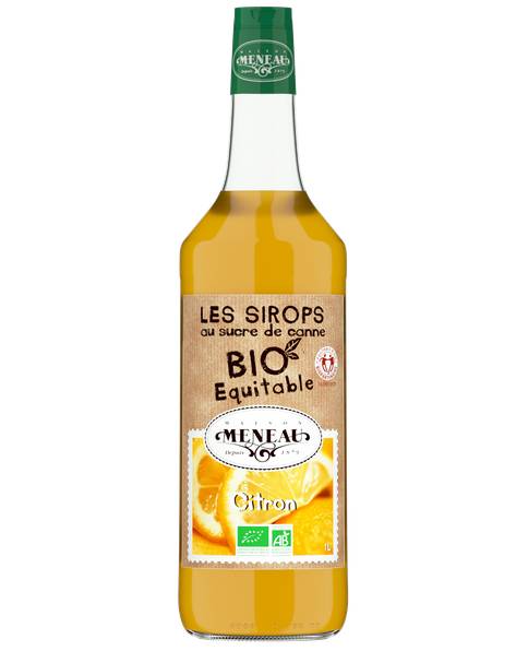 Sirop au sucre de canne BIO Equitable citron
