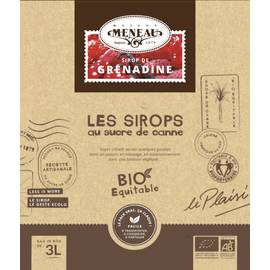 Sirop au sucre de canne BIO Equitable grenadine