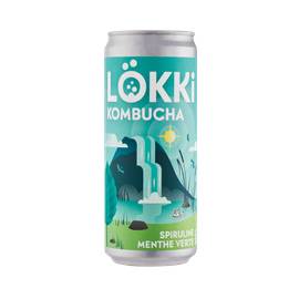 Kombucha Spiruline-Menthe Verte